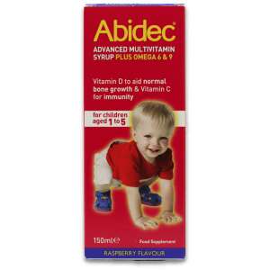 Abidec Advanced Multivitamin Syrup Plus Omega 6 & 9 150ml