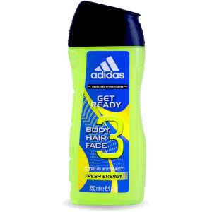 Adidas Get Ready Body Hair & Face Wash 250ml