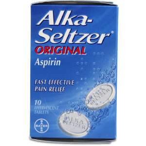 Alka Seltzer Original Aspirin 10 Effervescent Tablets