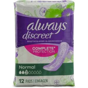 Always Discreet Normal 12 Pads