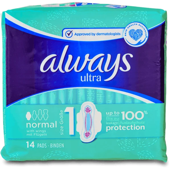 Always Ultra Normal with Wings 14 Pack