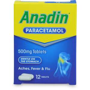 Anadin Paracetamol 500mg 12 Tablets