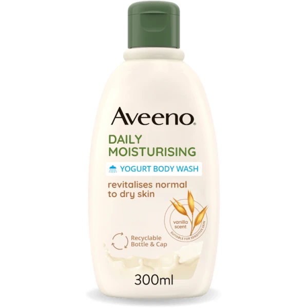 Aveeno Body Wash Vanilla & Oats 300ml
