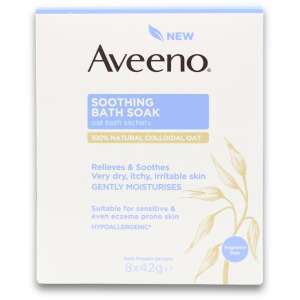 Aveeno Soothing Bath Soak Oat 8 Sachets