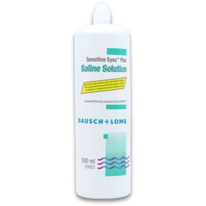 Bausch + Lomb Sensitive Eyes Plus Saline Contact Lens Solution 500ml