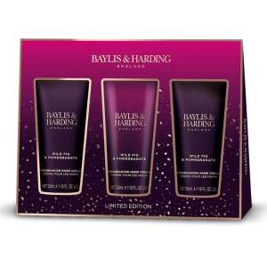 Baylis & Harding Wild Fig & Pomegranate Hand Cream Set