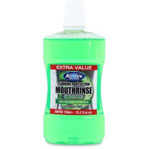 Beauty Formulas Active Mouthwash Green Mint Alcohol Free 750ml