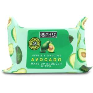 Beauty Formulas Avocado Makeup Removing Wipes 25 pack