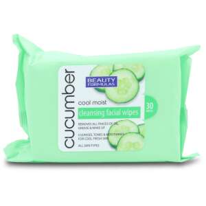 Beauty Formulas Cucumber Facial Cleansing Wipes 30 pack