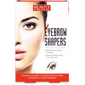 Beauty Formulas Eyebrow Shapers 14 Pre-Cut Strips