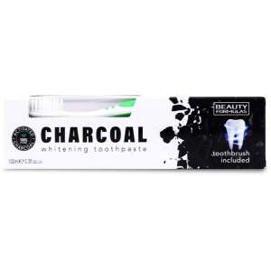 Beauty Formulas Freshbreath Charcoal Toothbrush & Toothpaste 100ml