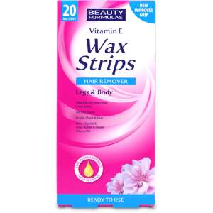 Beauty Formulas Legs & Body 20 Cold Wax Strips