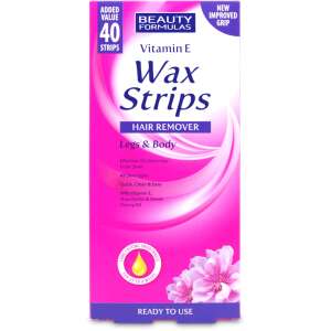 Beauty Formulas Legs & Body 40 Cold Wax Strips