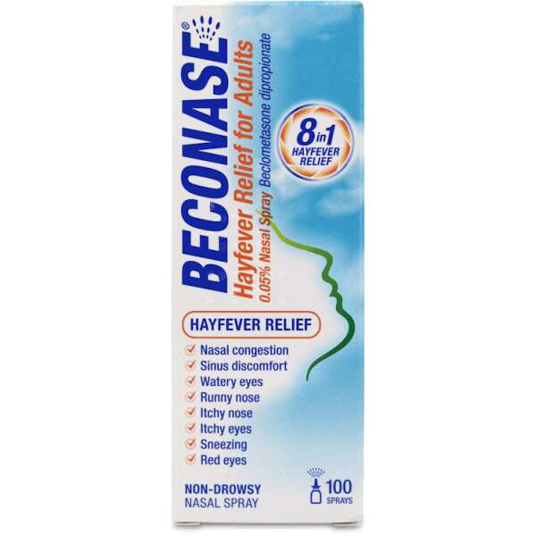 Beconase Hay Fever Relief for Adults 100 Doses