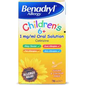 Benadryl Allergy Children’s 6+ Liquid 70ml