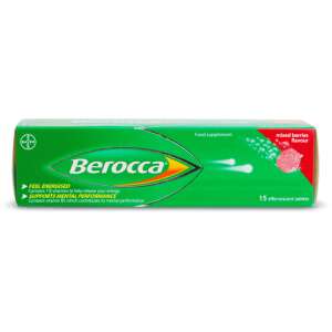 Berocca Mixed Berries 15 Effervescent Tablets