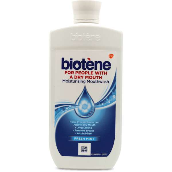 Biotene Moisturising Mouthwash Fresh Mint 500ml