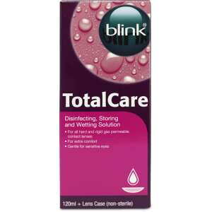 Blink Total Care Disinfecting, Storing and Wetting Solution 120ml