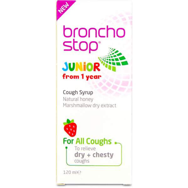 Bronchostop Junior Cough Syrup 120ml