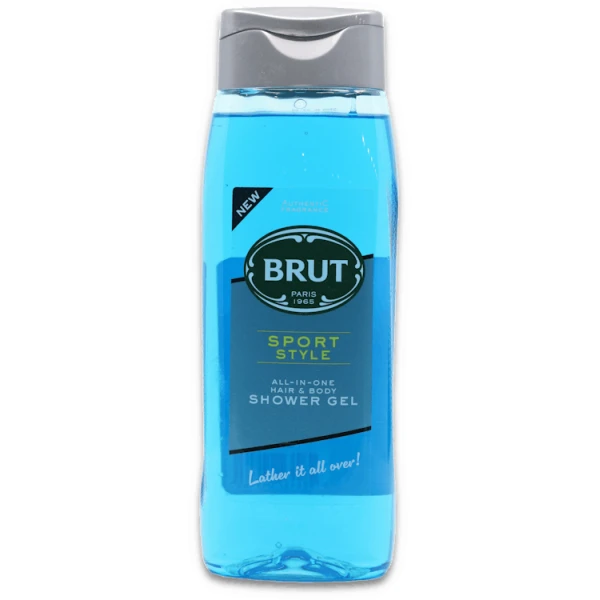Brut Sport Style All in one Hair & Body Shower Gel 500ml