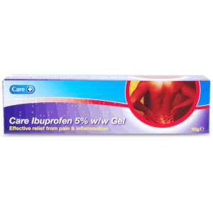 Care+ Ibuprofen 5% Gel 50g