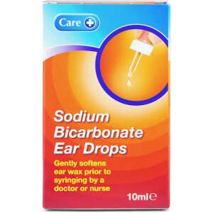 Care+ Sodium Bicarbonate Ear Drops 10ml