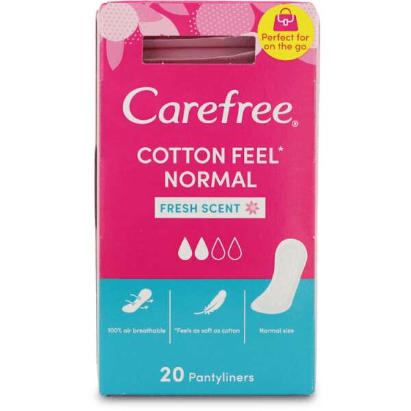 Carefree Fresh Scent 20 Pantyliners