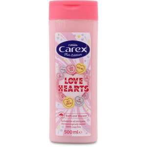 Carex Shower & Bath Love Hearts 500ml