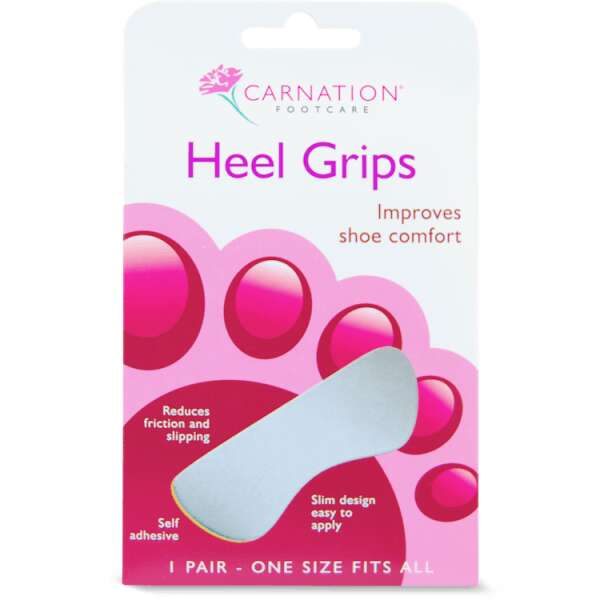 Carnation Heel Grips 1 Pair