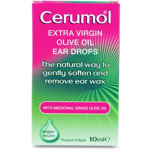 Cerumol Extra Virgin Olive Oil Ear Drops 10ml