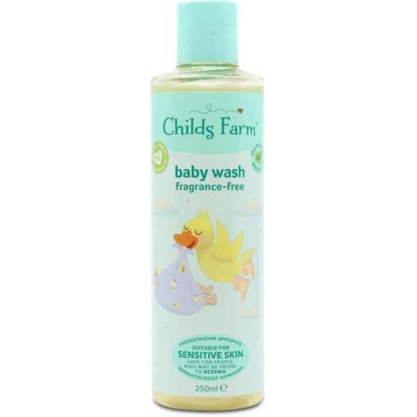 Childs Farm Fragrance-Free Baby Wash 250ml