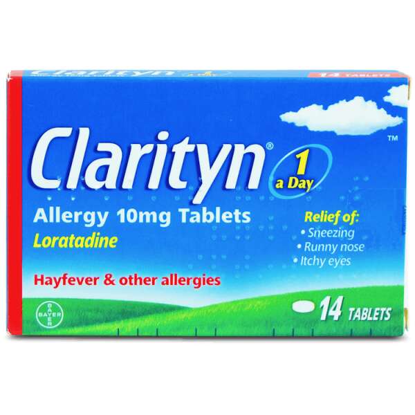 Clarityn Allergy 10mg 14 Tablets