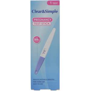 Clear&Simple Pregnancy Test 1 Pack