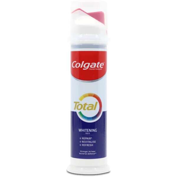 Colgate Total Whitening Toothpaste Pump 100ml