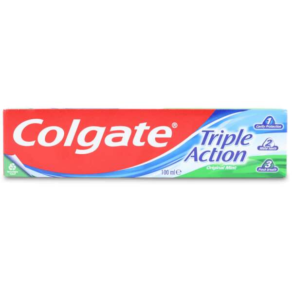 Colgate Triple Action Toothpaste 100ml