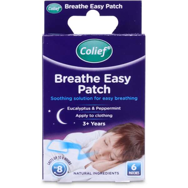 Colief Breathe Easy Patches 6 pack