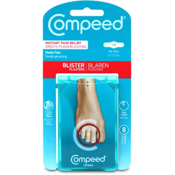 Compeed Blister On Toes 8 Plasters