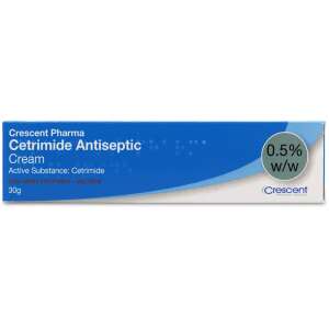 Crescent Pharma Cetrimide Antiseptic Cream 30g