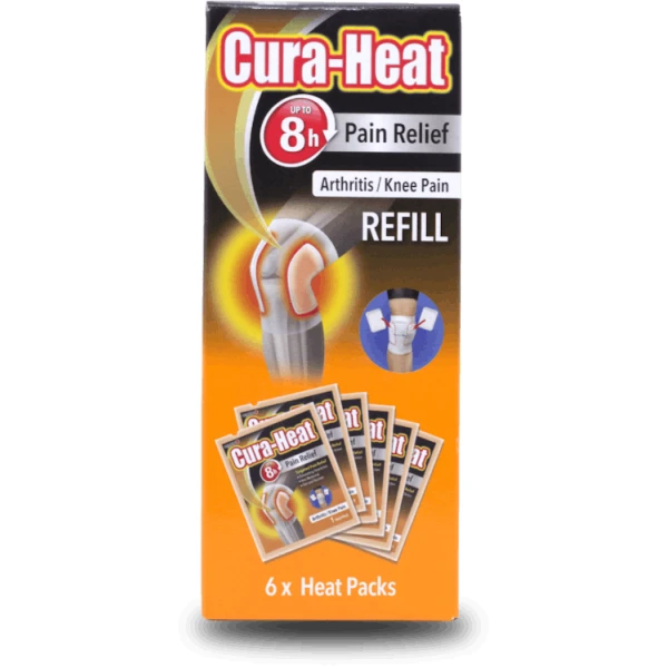 Cura-Heat Arthritis Pain Refill 6 Pack