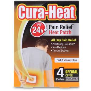 Cura-heat Back Pain 4 pack