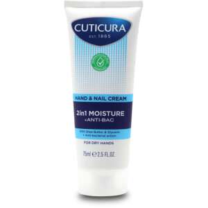 Cuticura 2in1 Anti Bac Hand & Nail Cream 75ml