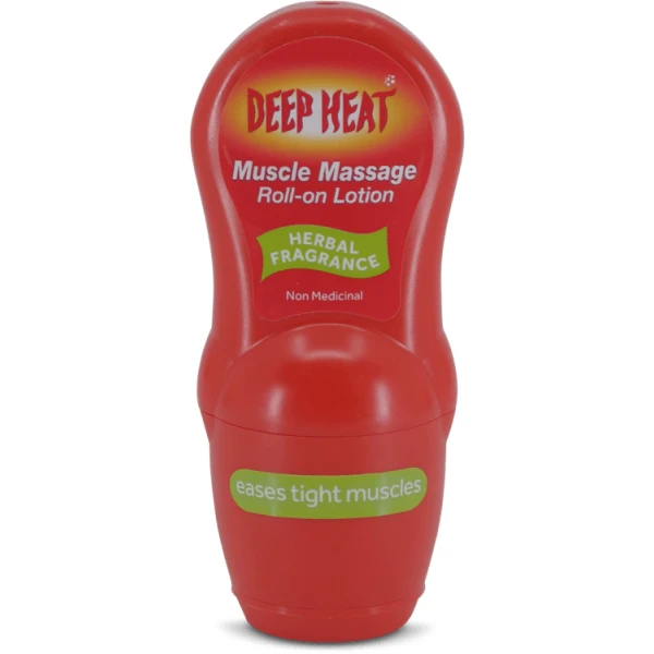 Deep Heat Muscle Massage Roll-On Lotion 50ml