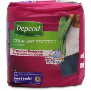 Depend Comfort Protect For Women Large 9 Pack