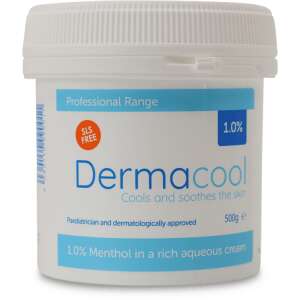 Dermacool 1% Menthol Aqueous Cream Tub 500g