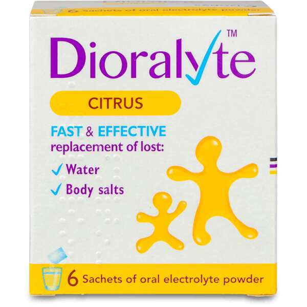 Dioralyte Citrus 6 Sachets