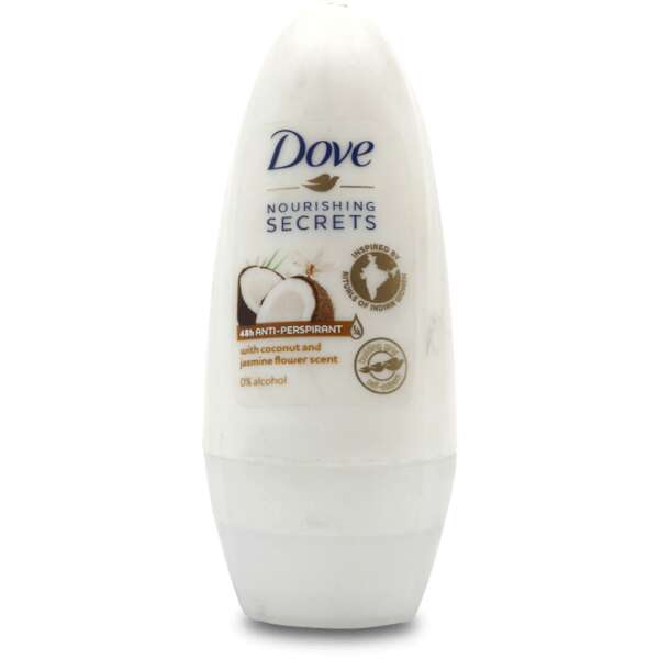 Dove Coconut & Jasmine Antiperspirant Deodorant Roll On 50ml