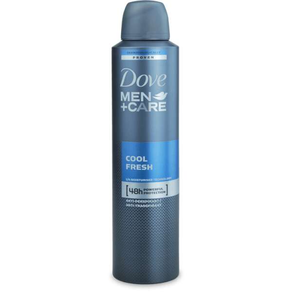 Dove Men+Care Cool Fresh Antiperspirant Deodorant Aerosol 250ml