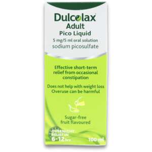 Dulcolax Adult Pico Liquid Sugar-Free 100ml