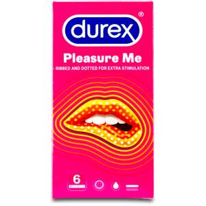 Durex Pleasure Me Condoms 6 Pack