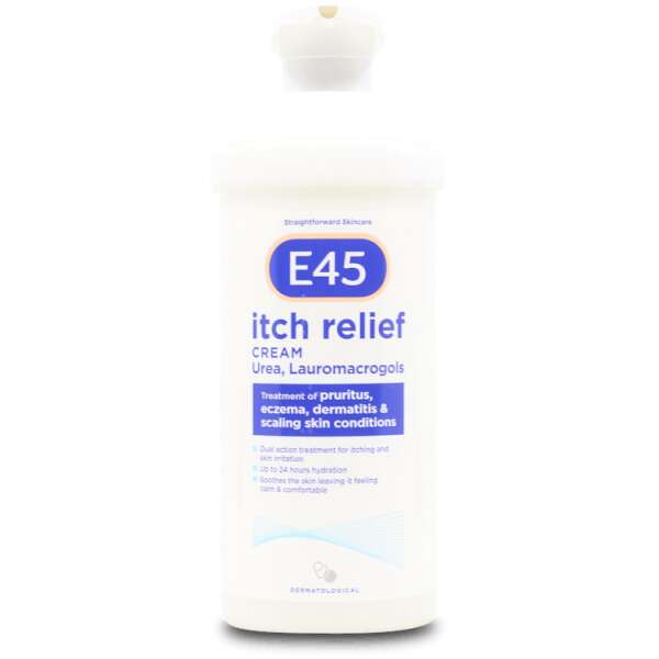 E45 Itch Relief Cream Pump 500g